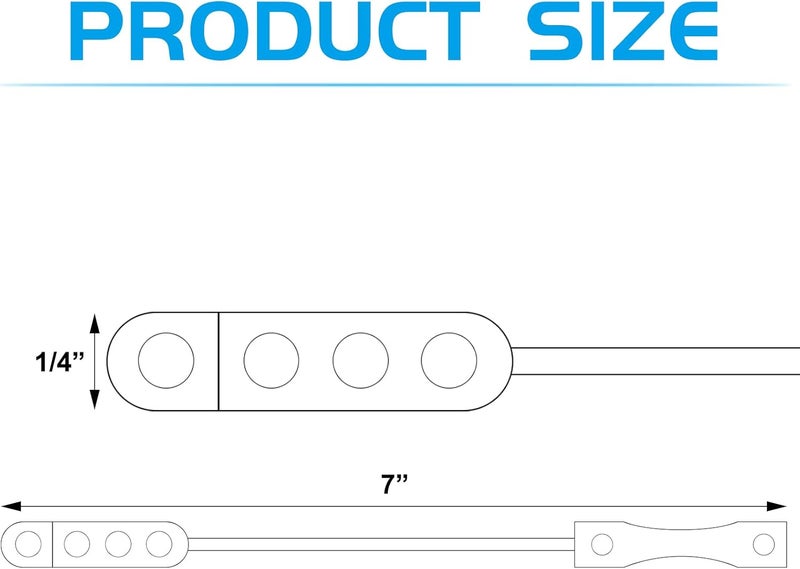Datanly 8 Pack 4-pin Flat Trailer Wiring Harness Connector Dust Cover Black Vehicle Side Plug Terminals Connection Dust Cover Bulk for Trailer Replace Against Dirt Water Rust - Image 2